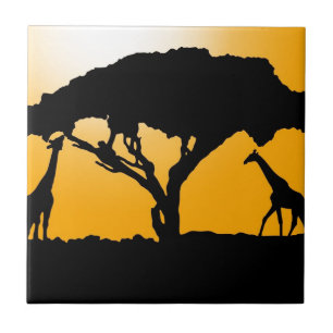 Afrikanische Art Fliese