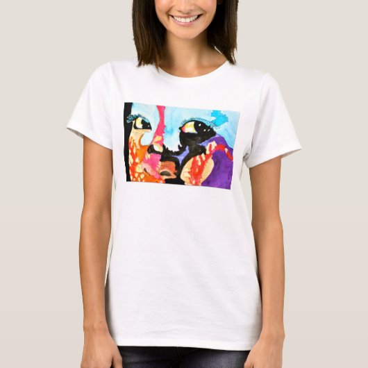 Afrikanische Augen T-Shirt (Vorderseite)