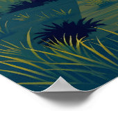 Afrikanische Baobab-Bäume Poster (Ecke)