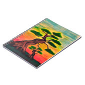 Afrikanische Baobabs Notizblock (Linke Seite)