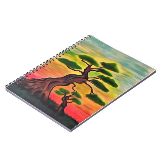 Afrikanische Baobabs Notizblock (Linke Seite)