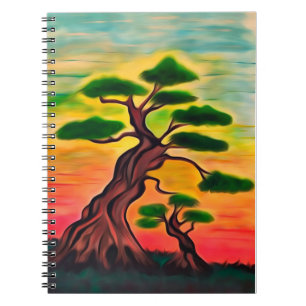 Afrikanische Baobabs Notizblock