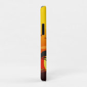 Afrikanische Beautiful Woman Silhouette über afrik Case-Mate iPhone Hülle (Hinten/Rechts)