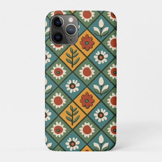 Afrikanische Blumenstrasse Case-Mate iPhone Hülle (Rückseite)