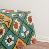 Afrikanische Blumenstrasse Tischdecke (Beispiel)