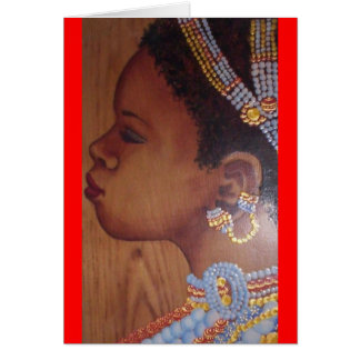 Afrikanische Braut