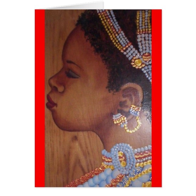 Afrikanische Braut (Vorne)