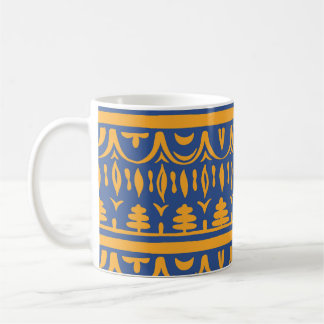 Afrikanische Chevrons: Ethnisches Stammesmuster Kaffeetasse