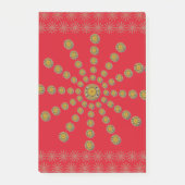 Afrikanische Coole Sonnenblume Polka Dot Art Print Post-it Klebezettel (Vorderseite)