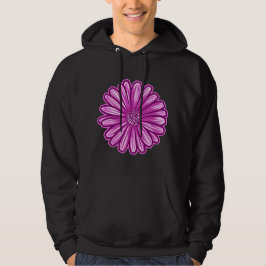 Afrikanische Daisy-Blume, realistische Illustratio Hoodie