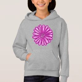Afrikanische Daisy-Blume, realistische Illustratio Hoodie