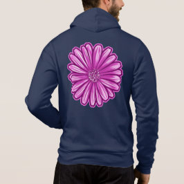 Afrikanische Daisy-Blume, realistische Illustratio Hoodie