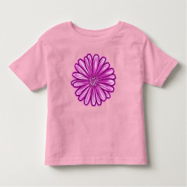 Afrikanische Daisy-Blume, realistische Illustratio Kleinkind T-shirt
