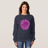Afrikanische Daisy-Blume, realistische Illustratio Sweatshirt (Vorne ganz)