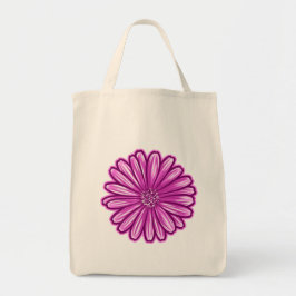 Afrikanische Daisy-Blume, realistische Illustratio Tragetasche