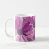 Afrikanische Daisy-Muster-Blume Kaffeetasse (Links)
