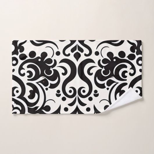 Afrikanische Damask Badhandtuch Set (Handtuch)