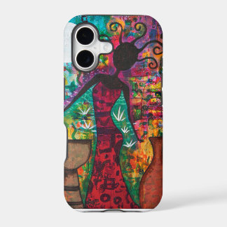 Afrikanische Dame Phone Case