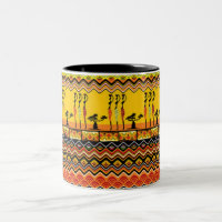 Afrikanische Damen-bunte Muster