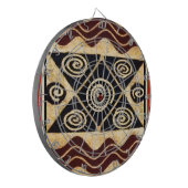 afrikanische Dekoration Dartscheibe (Vorderseite Links)