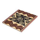 afrikanische Dekoration Fliese (Seite)