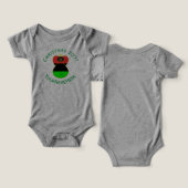 Afrikanische Diaspora-Engel-Weihnachtsflagge Perso (Design Vorderseite & Rückseite)