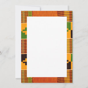 Afrikanische Druckeinladungen & Ankündigungen