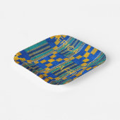 Afrikanische Druckplatte Pappteller (Gewinkelt)