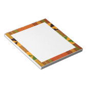 afrikanische Druckvorlagen Notizblock (angewinkelt)