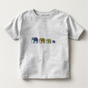 Afrikanische Elefant-Kleinkind-Shirt Kleinkind T-shirt