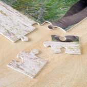 Afrikanische Elefant-Wechselwirkung Puzzle (Seite)