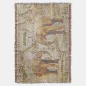 Afrikanische Elefanten Decke (Vorderseite Vertikal)