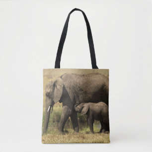 Afrikanische Elefanten Tasche