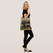 Afrikanische Elefanten Tasche (Am Model)