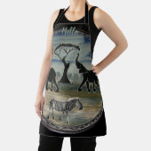 afrikanische Elefantenkunst Print Schürze (InSitu)