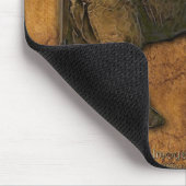 Afrikanische Elefantenreihe Mousepad (Ecke)