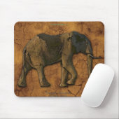 Afrikanische Elefantenreihe Mousepad (Mit Mouse)