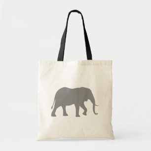 Afrikanische ElefantenSilhouette Wildtiere Tragetasche