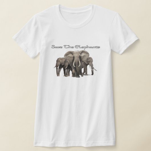 Afrikanische ElefantenT - Shirt (Ablage )