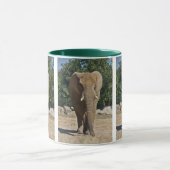 Afrikanische ElefantenTasse Tasse (Zentrum)