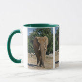 Afrikanische ElefantenTasse Tasse (Links)