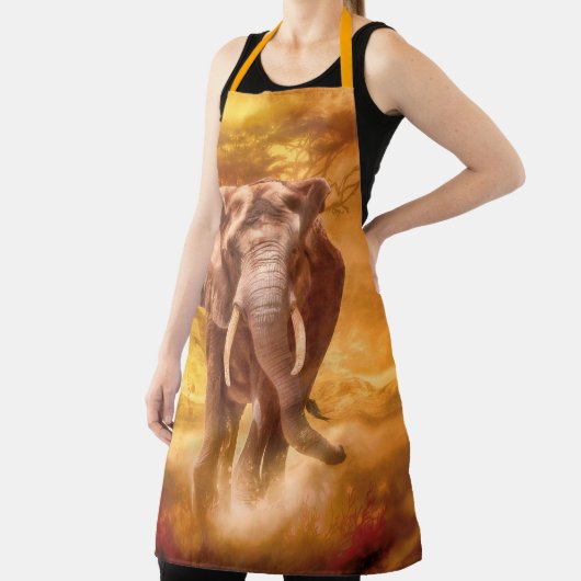 Afrikanische Elephant Nobility Schürze (InSitu)