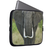 Afrikanische Elephantna loxodonta, Masai Mara Game Laptopschutzhülle (Vorne Rechts)