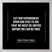 afrikanische Erfahrung Poster (Vorne)