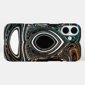 afrikanische Ethnic Doodle Zebra Textured Art Prin Case-Mate iPhone Hülle (Rückseite (Horizontal))