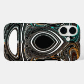 afrikanische Ethnic Doodle Zebra Textured Art Prin Case-Mate iPhone Hülle (Rückseite (Horizontal))