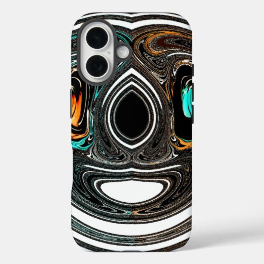 afrikanische Ethnic Doodle Zebra Textured Art Prin Case-Mate iPhone Hülle (Rückseite)