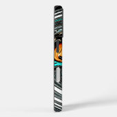 afrikanische Ethnic Doodle Zebra Textured Art Prin Case-Mate iPhone Hülle (Rückseite / Rechts)