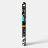 afrikanische Ethnic Doodle Zebra Textured Art Prin Case-Mate iPhone Hülle (Rückseite / Links)