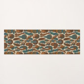 afrikanische Ethnic Pattern Art Yogamatte (Rückseite (Horizontal))